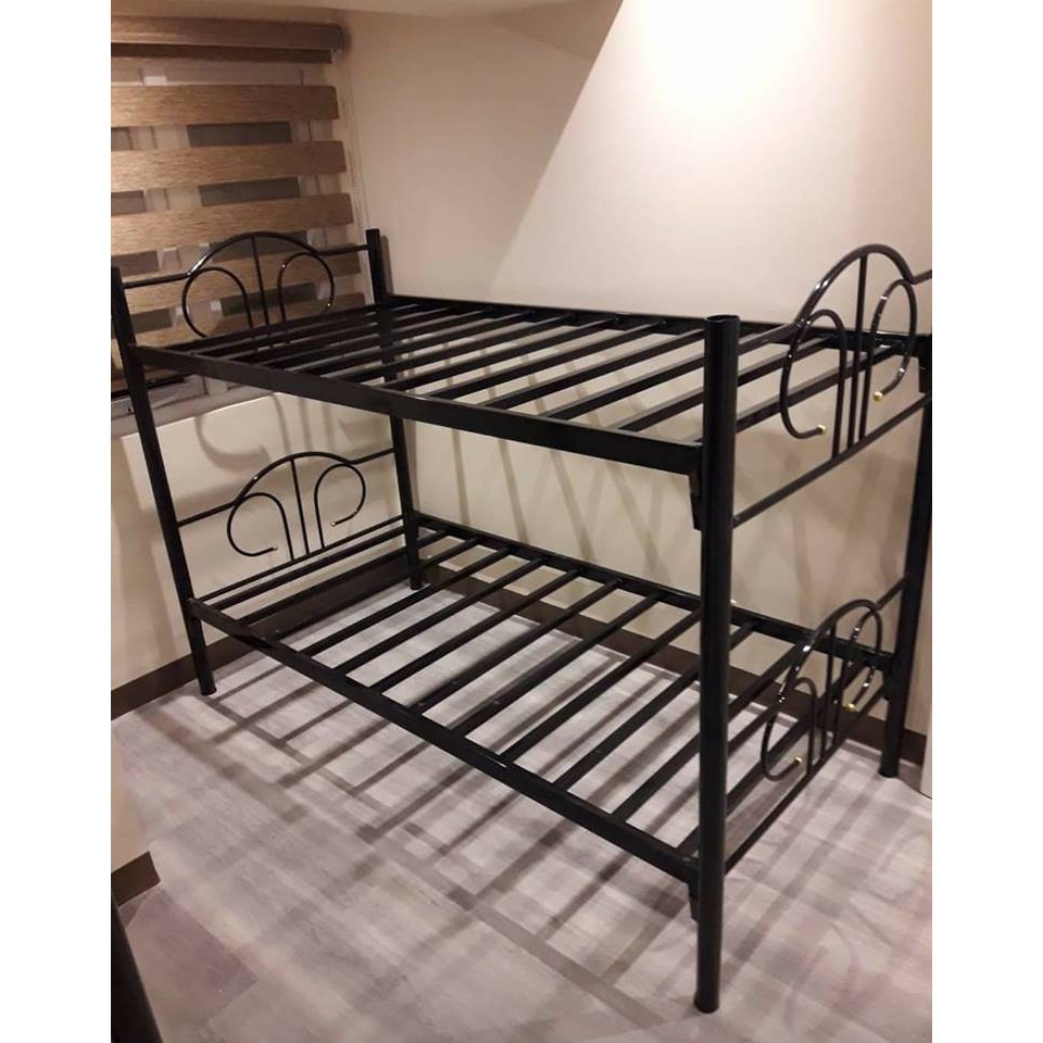 Double Deck Bunk Bed Frame Semi, Double Size Bunk Bed