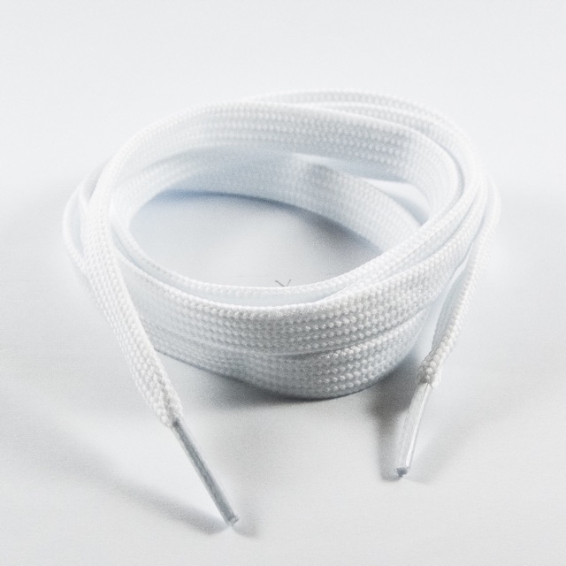 white trainer laces