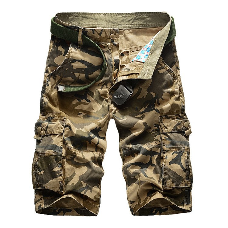 cargo shorts camouflage mens