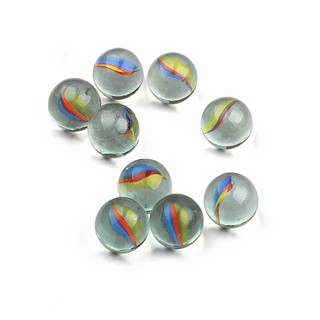 COD DVX #16 30 Pcs Transparent Cat's Eye Glass Marbles Jolen Holen ...