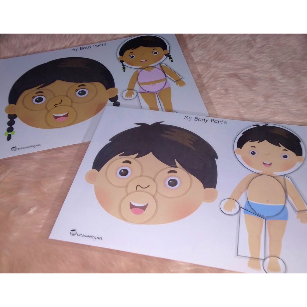 Learning Body Parts Educational Toy Shopee Philippines