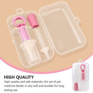 1 Set of Pet Medicine Feeding Syringe Multifunctional Medicine Feeder Kit )
