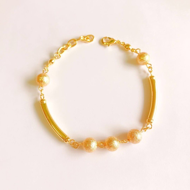 Hk fashion jewelry 24k gold plated Bangkok gold bracelet for women