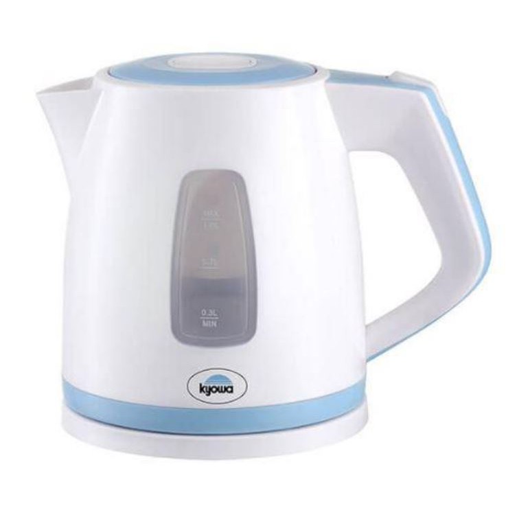 blue electric kettle