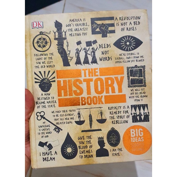 DK The History Book Big Ideas Simply Explained | Shopee Philippines