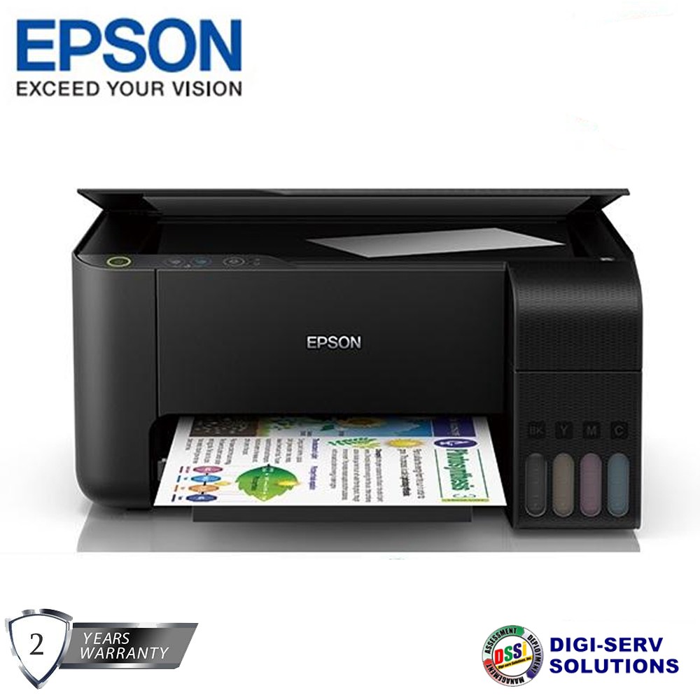 Epson L3110 EcoTank 3in1 Colored InkJet Printer (with 1 set BCYM