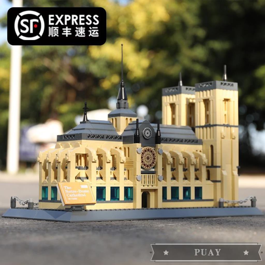 notre dame lego architecture