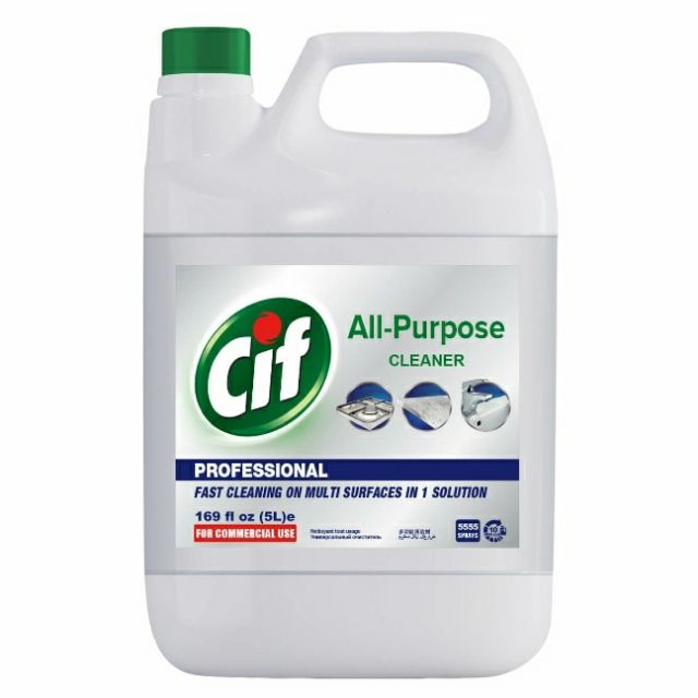 Cif Professional All Purpose Cleaner and Disinfectant (5L) Shopee
