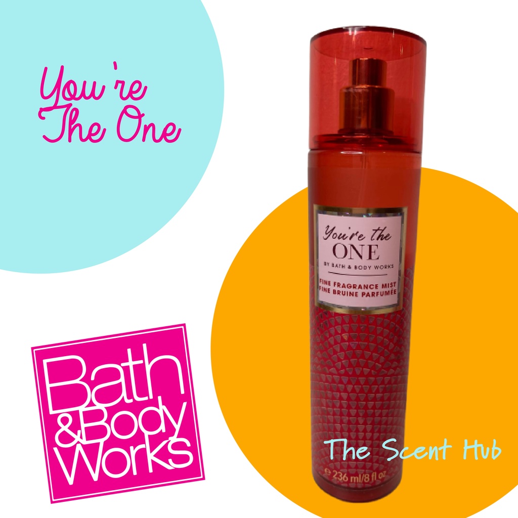 Authentic Bath and Body works from Canada (Fragrance mist, YOURE THE