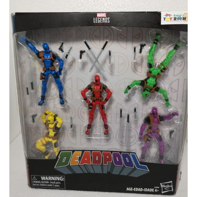 marvel legends deadpool rainbow squad