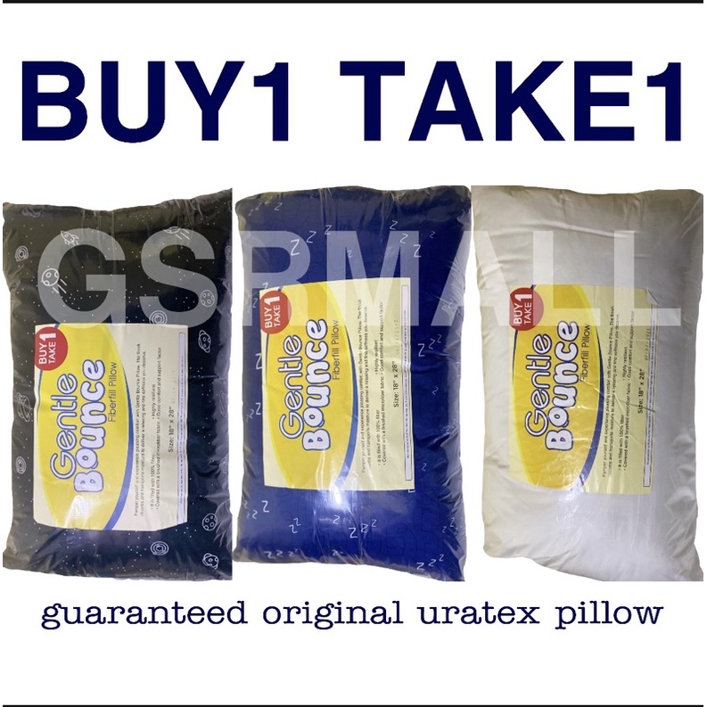 Uratex Gentle Bounce and Happy Dreams Pillow BUY1 TAKE1 Shopee