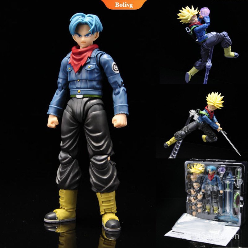 Spot Sale Action Dragon Ball Super Shf Model Vinyl Dolls Future Trunks Figurines Toys Change To Sup Shopee Philippines