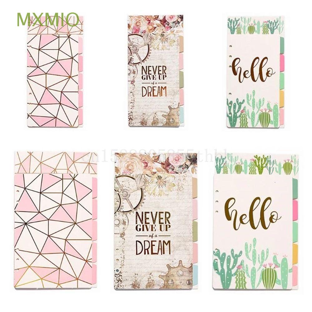 MXMIO Office Supplies Binder Index Dividers Stationery Binder Indexing