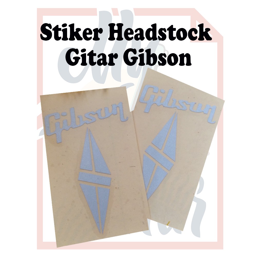 Gibson Guitar Headstock Sticker