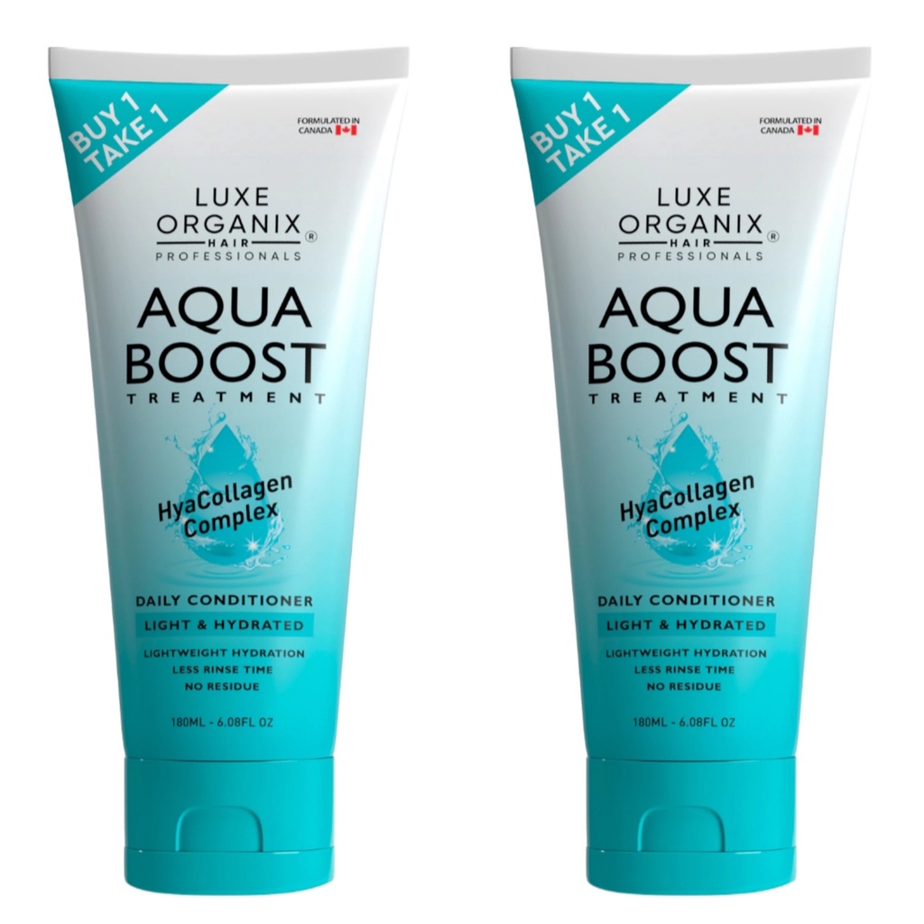 BUY1 TAKE1 Luxe Organix Aqua Boost Hair Treatment Hya Collagen Complex