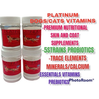 ๑♀✘PLATINUM PREMIUM NUTRITIONAL SKIN/COAT VITAMINS/dogs&cats