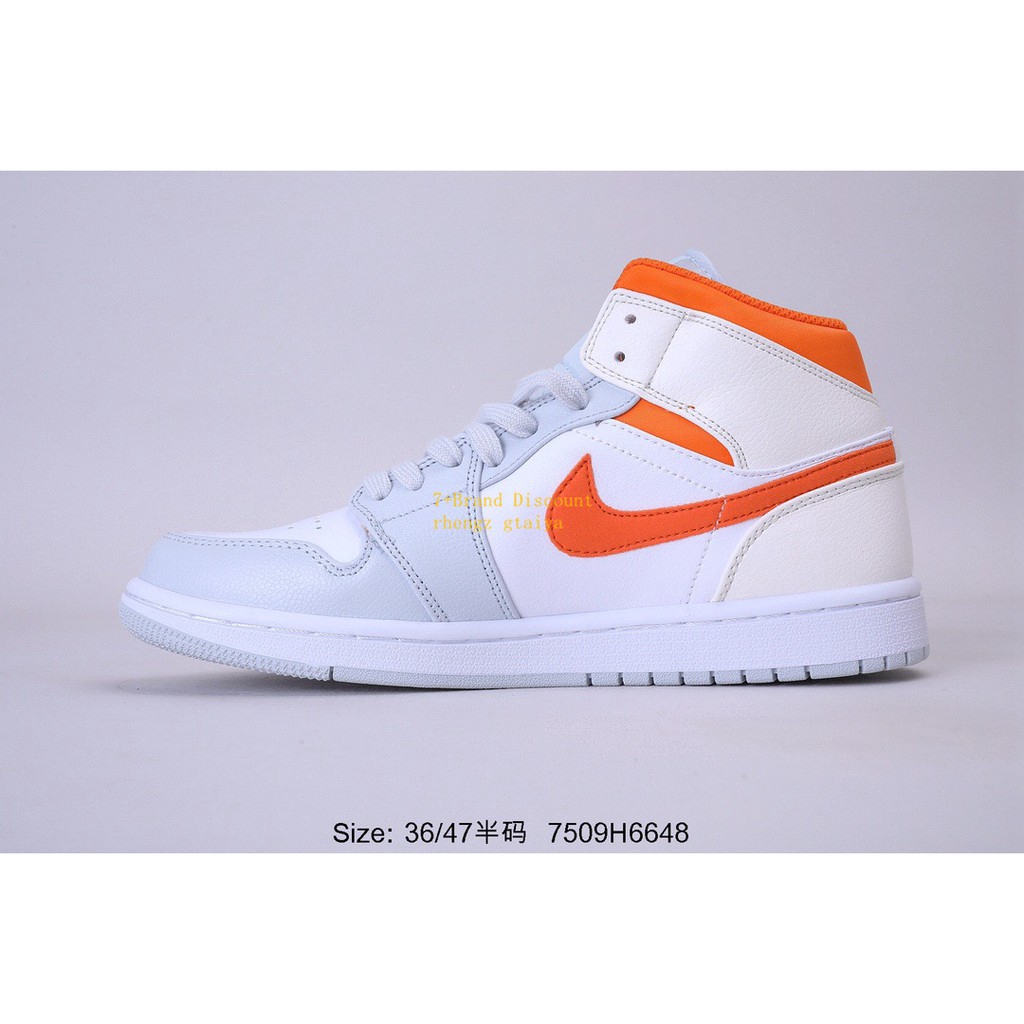 orange nikes for men