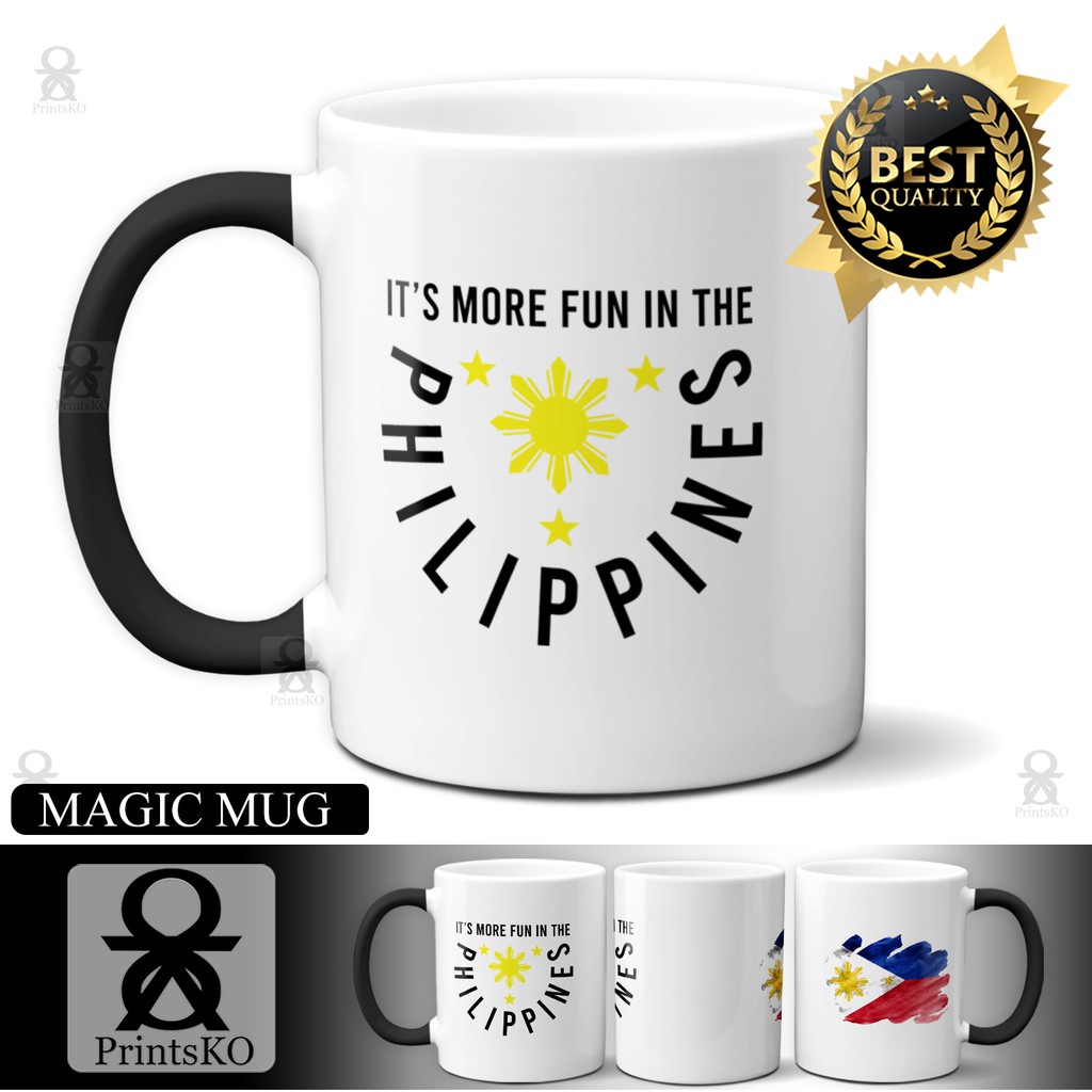 Philippines Magic Mug or White Mug - It's more fun in the Philippines Design