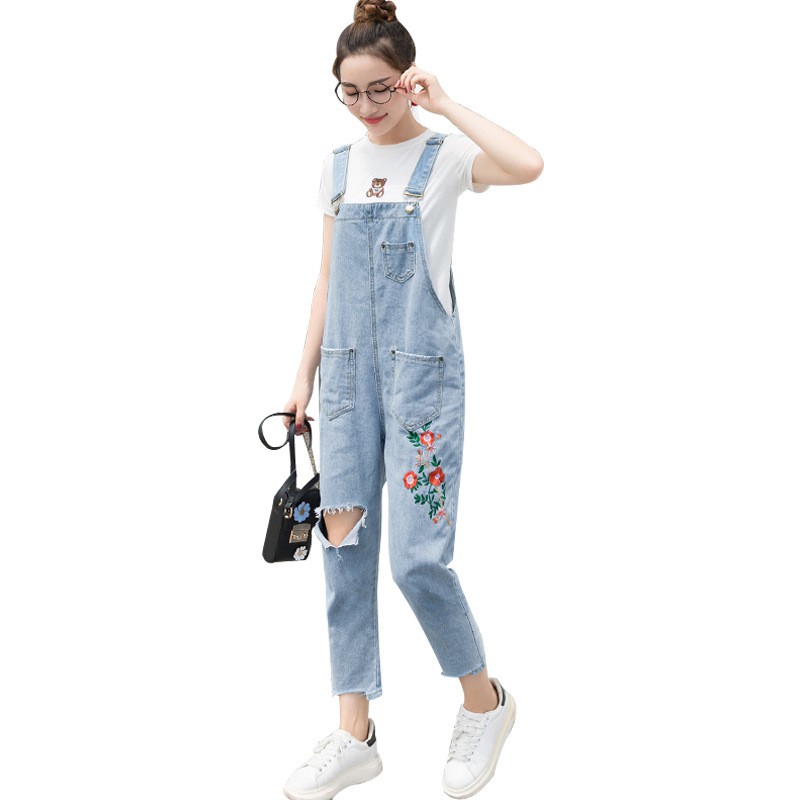 cheap denim overalls women's