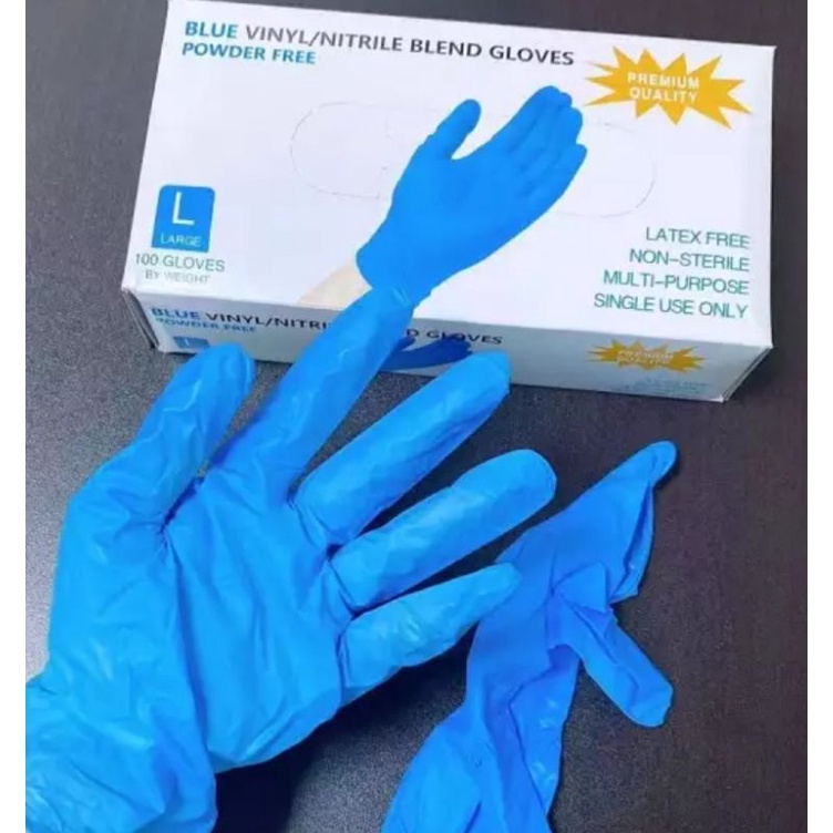 plastic sterile gloves