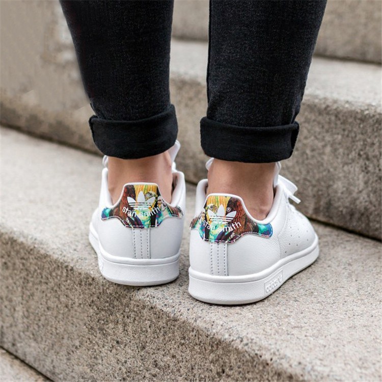 xian Adidas clover Stan Smith. Smith dazzle colour Outdoor Casual Shoes for  women | Shopee Philippines