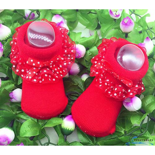 baby dress socks with lace