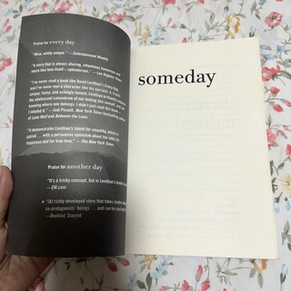 SOMEDAY by David Levithan #5