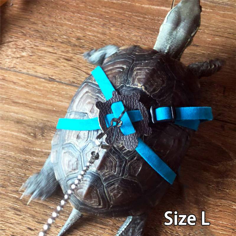 Lead Control Rope Turtle Rope Pet Tortoise  Rope Chest Collar Rope Leather Harness Strap