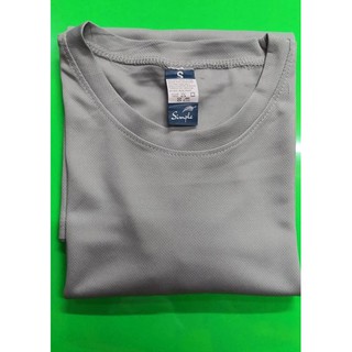 Ash Gray Drifit T/S sports material, wicking and atlhetic cloth #1