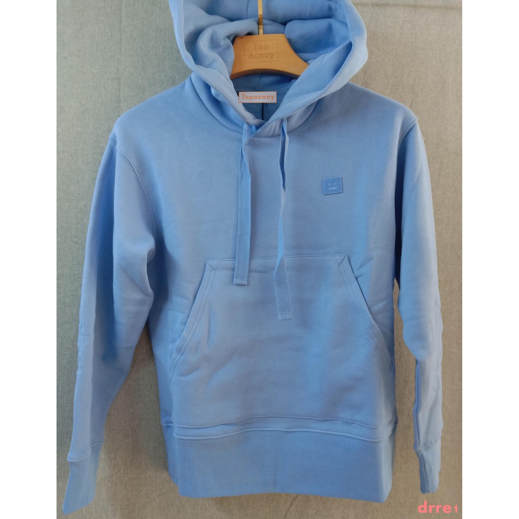 acne studios blue hoodie