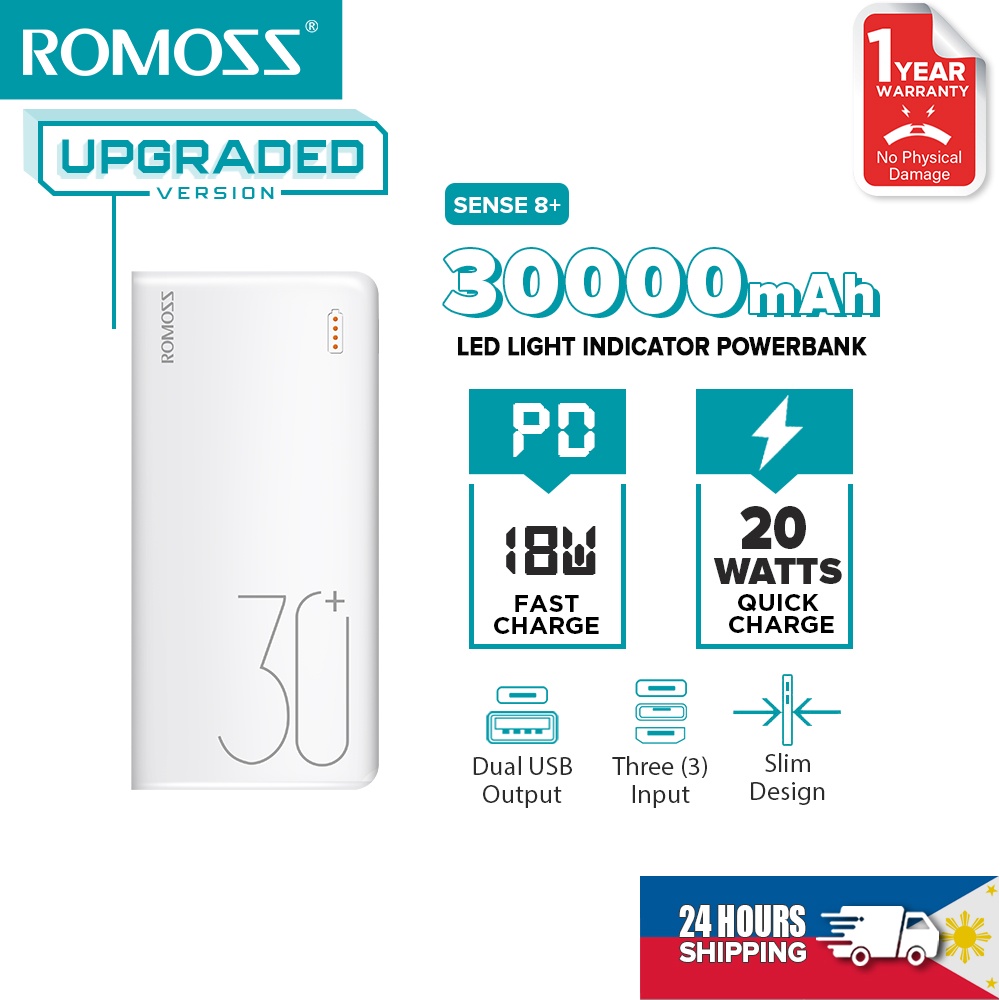 Romoss Sense 8 Plus Price: Best Deals on 30000mAh Power Bank