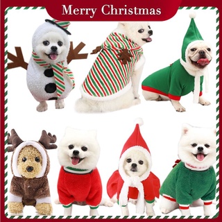 Christmas Pet Clothes Puppy Dog Cats Clothing Xmas Festival Decor #1