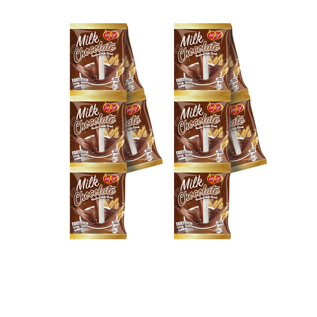 inJoy Milk Chocolate Vendo Sachet 22g by 10s inJoy Milk Chocolate