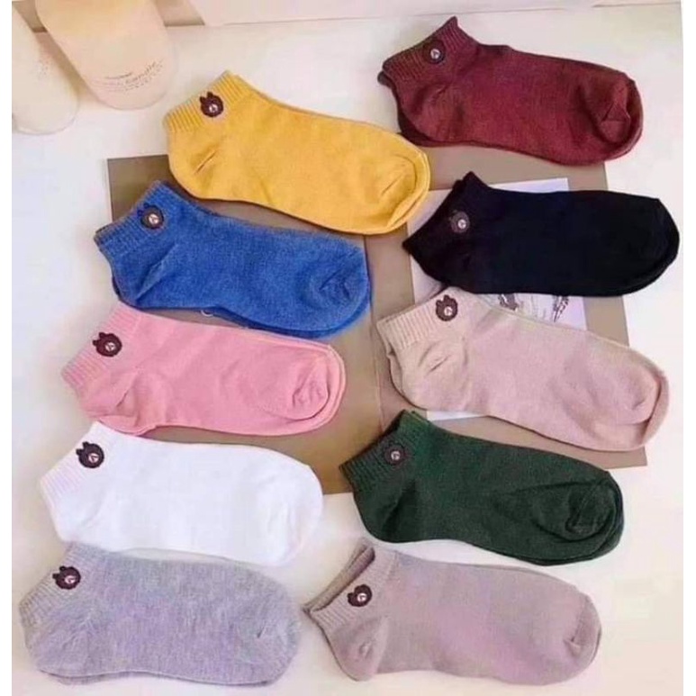 Bear Sock in pouch (Ankle Sock) | Shopee Philippines