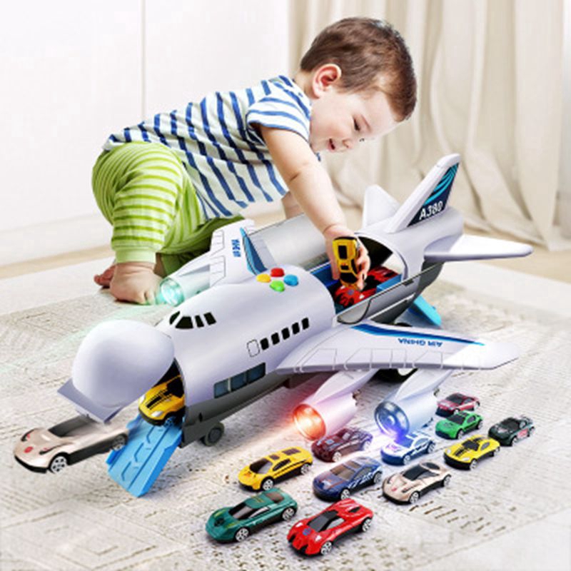 Toy Aircraft Music Story Simulation Track Inertia Children'S Toy ...