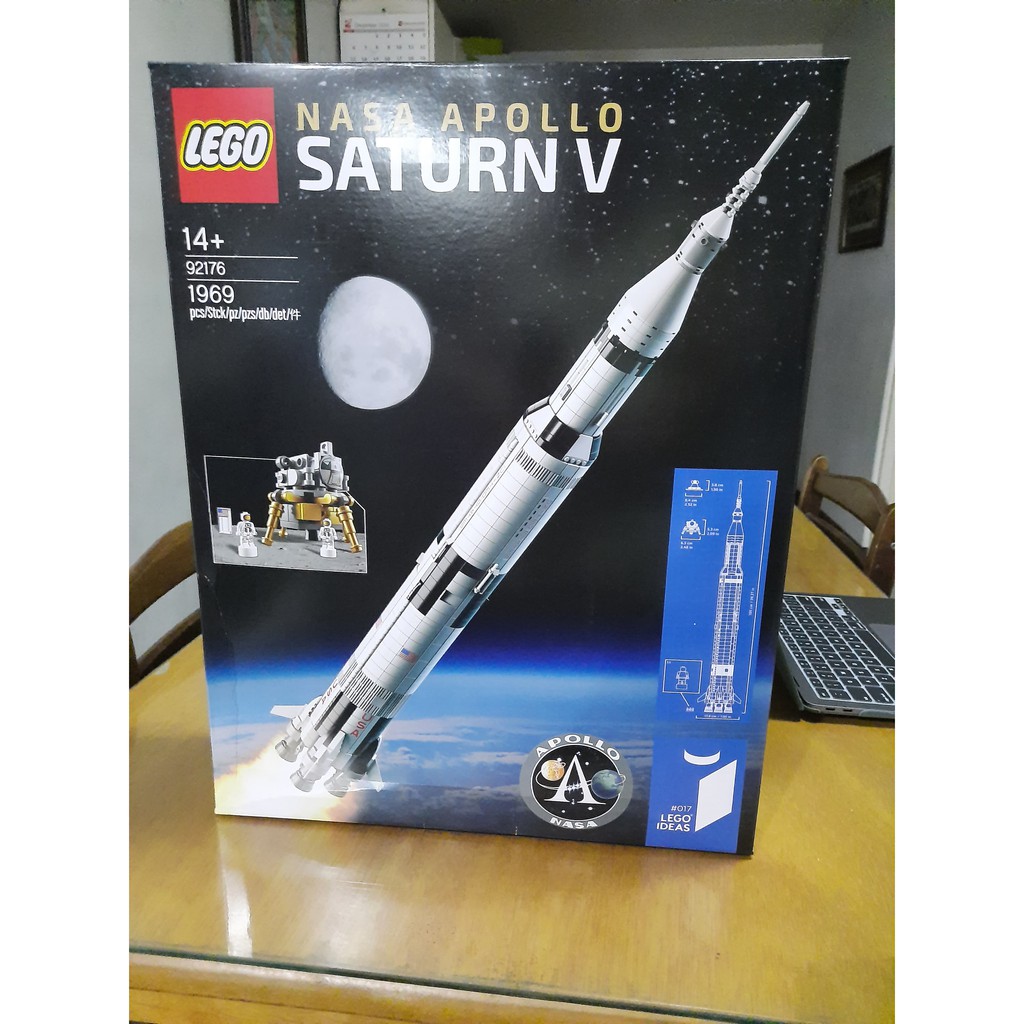 NASA Apollo Saturn V New Sealed Lego Ideas 92176