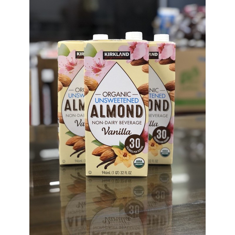 Kirkland Almond Milk Vanilla KetoApproved, LowCarb 946ml Shopee