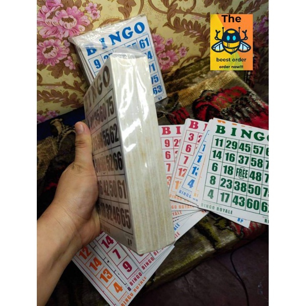 bingo royale cards or bingo cards 50 pcs Shopee Philippines
