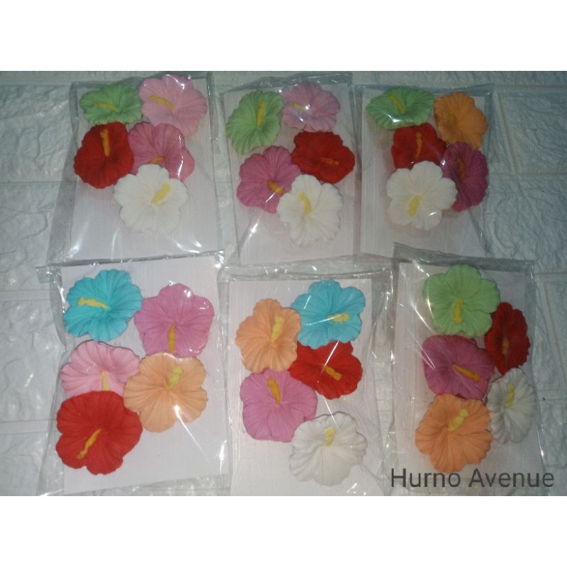 Edible small Gumamela flower (5 pcs. / pack) | Shopee Philippines