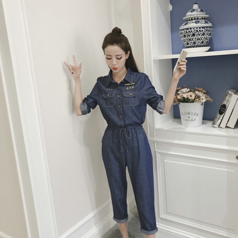 dark blue overalls womens
