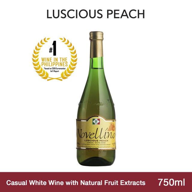 Novellino Luscious Peach White Wine 750 Ml Shopee Philippines