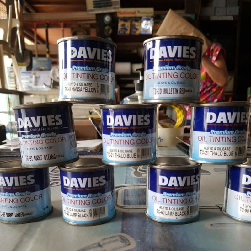 DAVIES TINTING COLOR (VARIOUS COLOR) Shopee Philippines