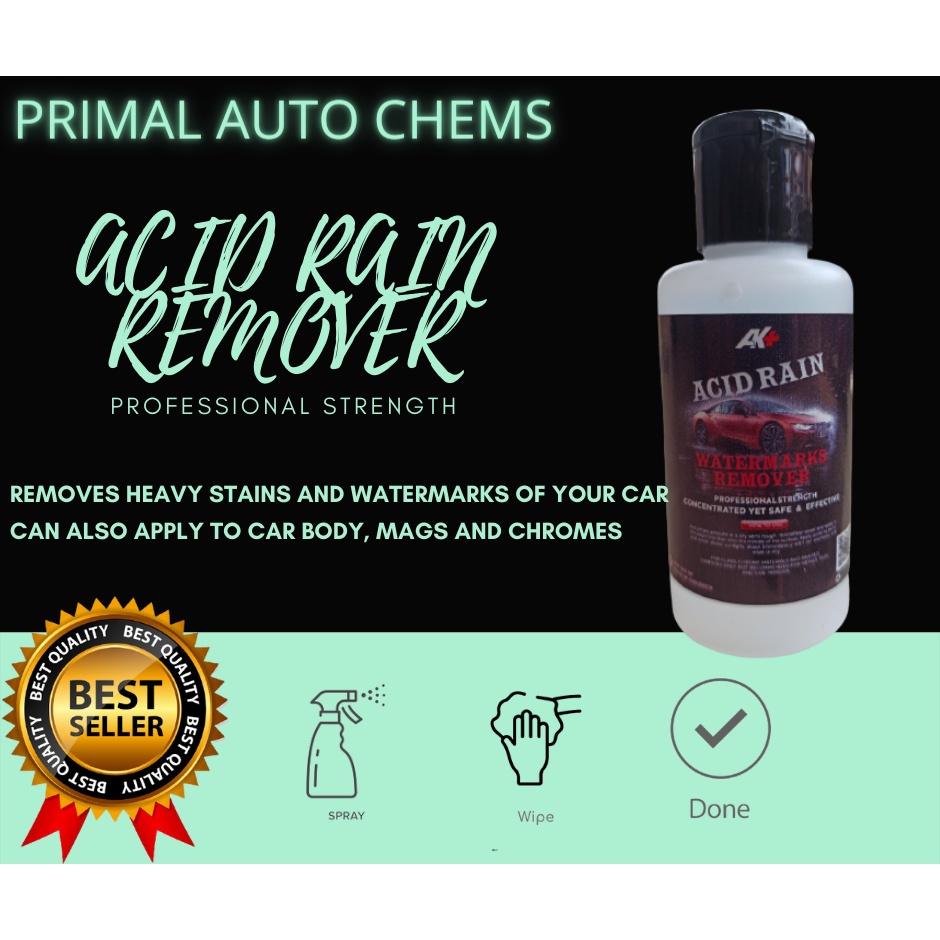 Acid Rain Remover for Car Windshield and Glass/Watermarks Remover for