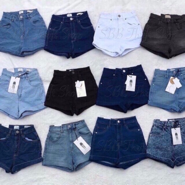 high waisted shorts cotton on