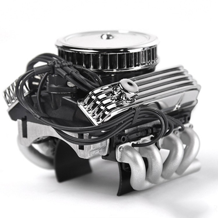 GRC V8 Simulate Engine Cooling Fan Set for 1/10Crawle TRX4 SCX10 RC4WD D90 AHS 