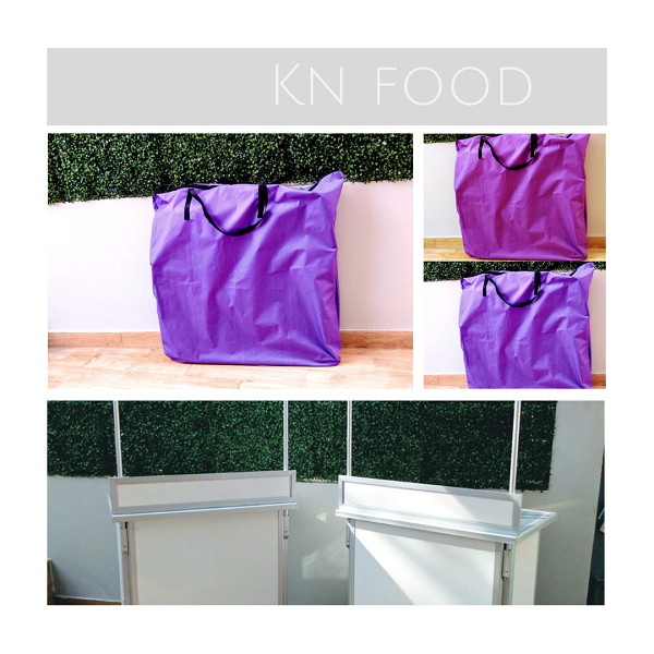Portable booth Bag - Large knockdown portable booth Bag 100 cm x 65 cm ZUEd
