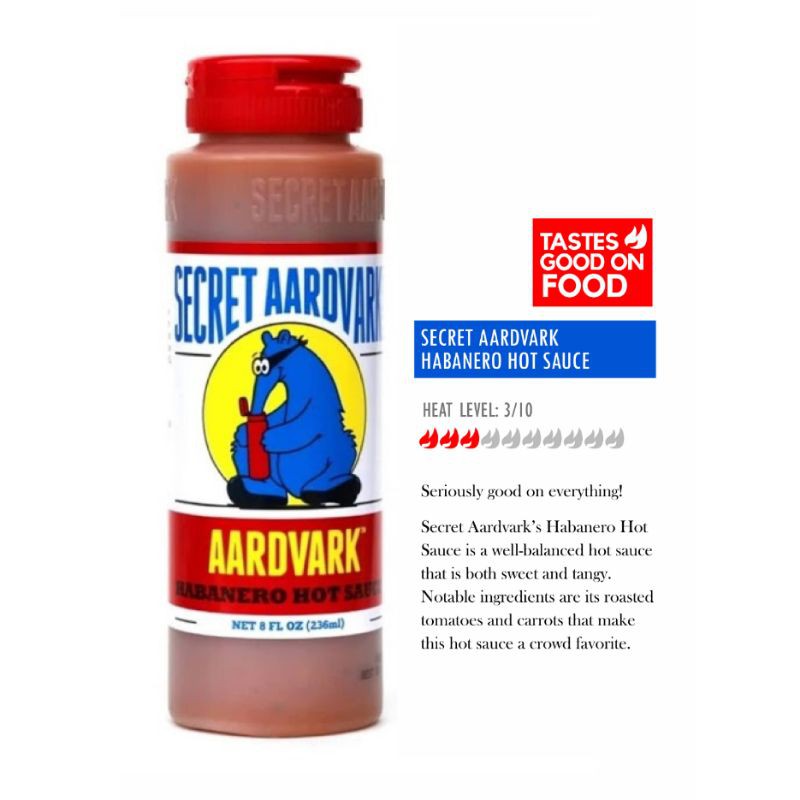 Secret Aardvark Habanero Hot Sauce | Shopee Philippines