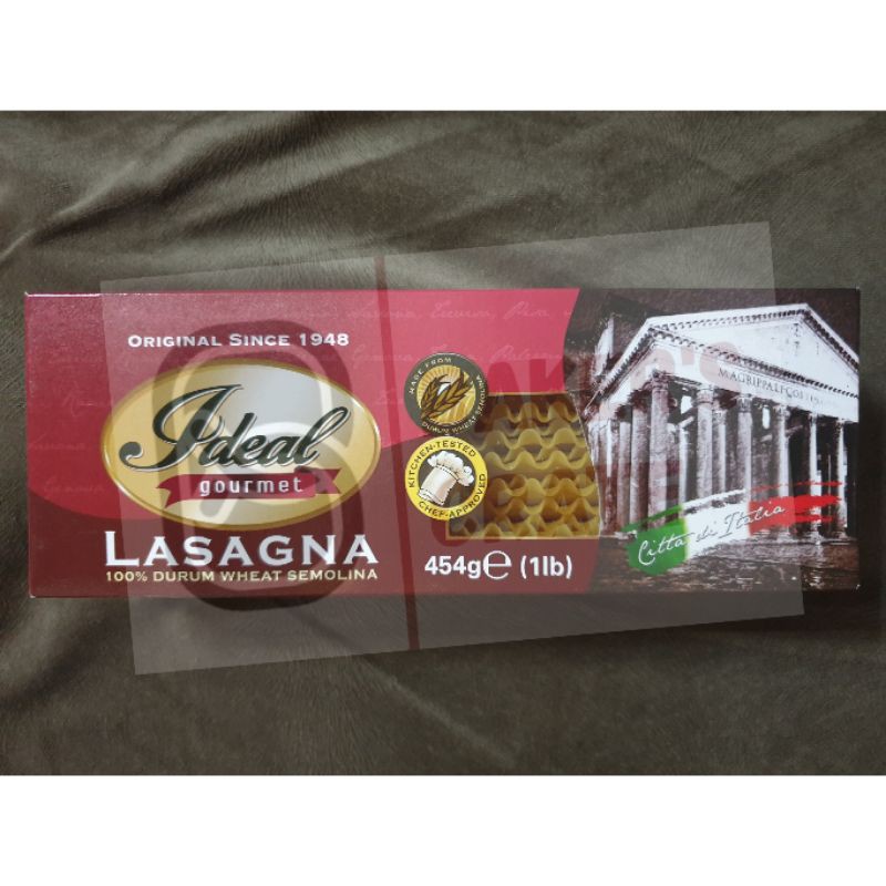 Ideal Lasagna Pasta (454 grams) Shopee Philippines