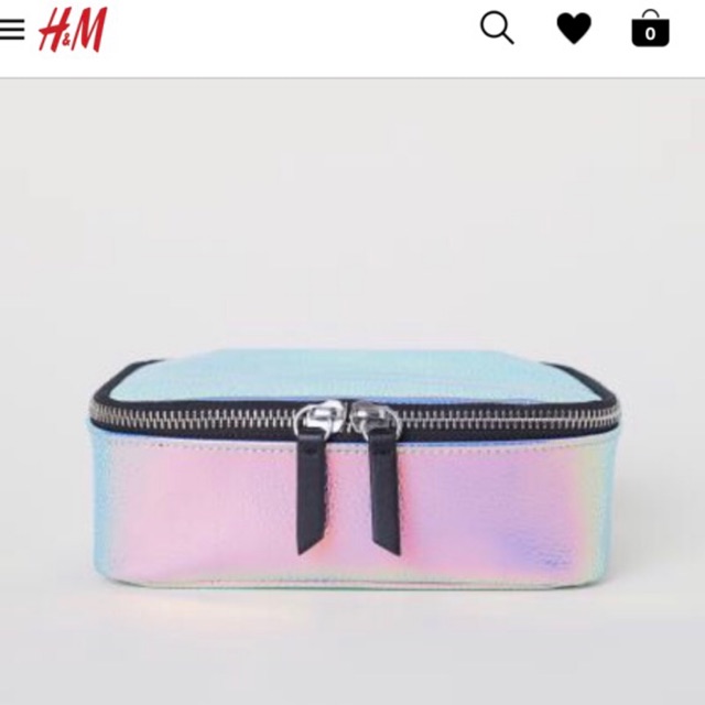 iridescent bag h&m