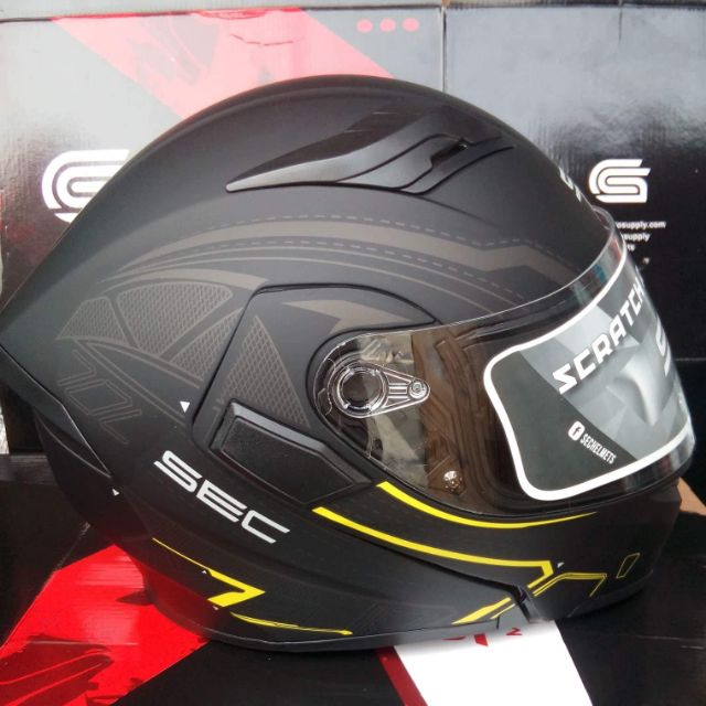 Sec Modular Dual Visor Helmet (NEW ARRIVAL) Shopee Philippines